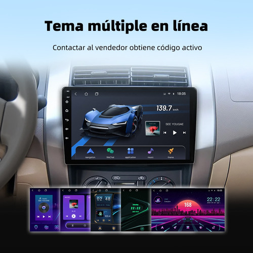 Estreo Para Radio Gps Con Cmara Ahd Ford Escape 2008-2011 Foto 4