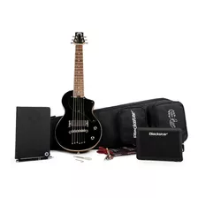 Blackstar Carry On Deluxe Travel Pack Guitarra Viaje Fly3 Bt Color Negro Orientación De La Mano Diestro