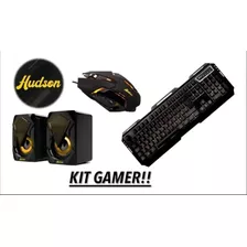 Kit Gamer Teclado + Mouse + Altavoces