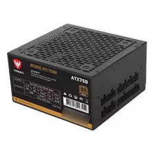  Fuente Sate Atx 750 W Modular, 80 Plus Bronze