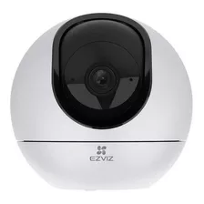 Câmera De Segurança Ezviz C6 2k+ Wifi Interna 4mp Vista 360 Cor Branca