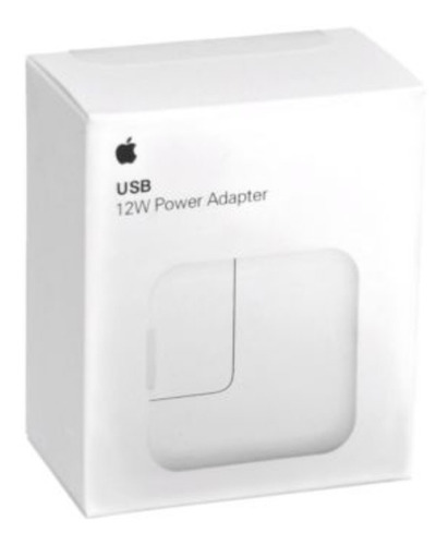 Adaptador Cargador Apple Original Usb 12w / iPad iPhone