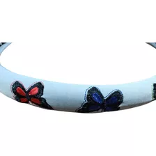 Funda Cubre Volante 38cm Diseño Mariposa Femenino Mujer