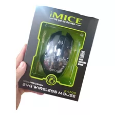 Mouse Imice E-1700 2.4g Wireless Sensível Alta Precisão 