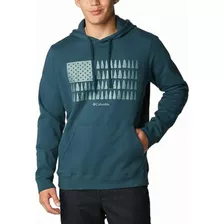 Columbia Sudadera Con Capucha Para Hombre, Diseño Gráfico