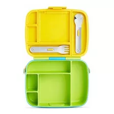 Munchkin Bento Box - Fiambrera Infantil, Color Verde