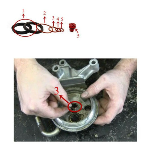 For Duramax Fuel Filter Head Rebuild Seal Kit With O-rin Saw Foto 9