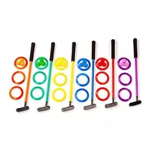 Cosom By Cramer Color Mini Golf Set Para Niños Con 6 Putter