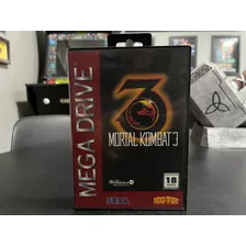 Jogo Mortal Kombat 3 Mega Drive Tectoy 100% Original