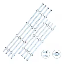 Kit 8 Barras De Led Samsung Be43t-m Lh43betm Original Nova