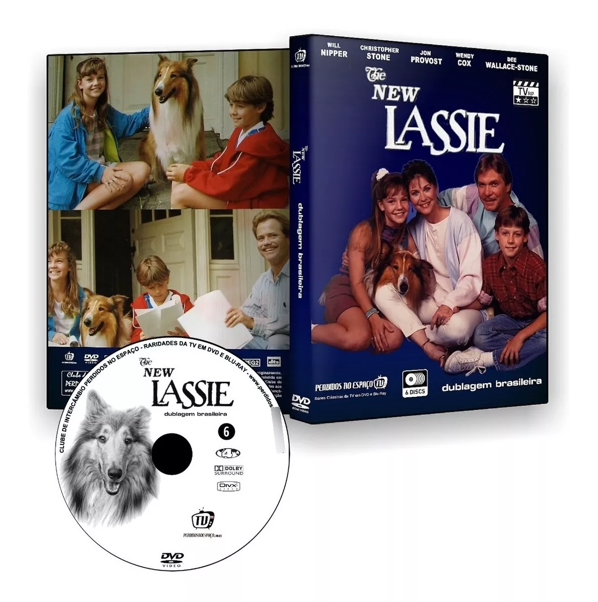 Lassie - Série Anos 90 Dublada Em Dvd 6 Discos 44 Episódios
