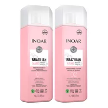 Inoar Nano Keratin Champú De Limpieza Profunda (paso 1) Y .