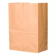 Bolsa De Papel Kraft Lisa Delivery X100 (12x25x7,5) Boldeli3