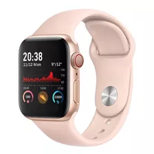 Relógio Smartwatch X7 Original 44mm Atualizado 2021 Rosa