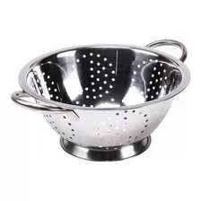 Escorredor De Massa Inox Macarrão Com Alça 24cm - Clink