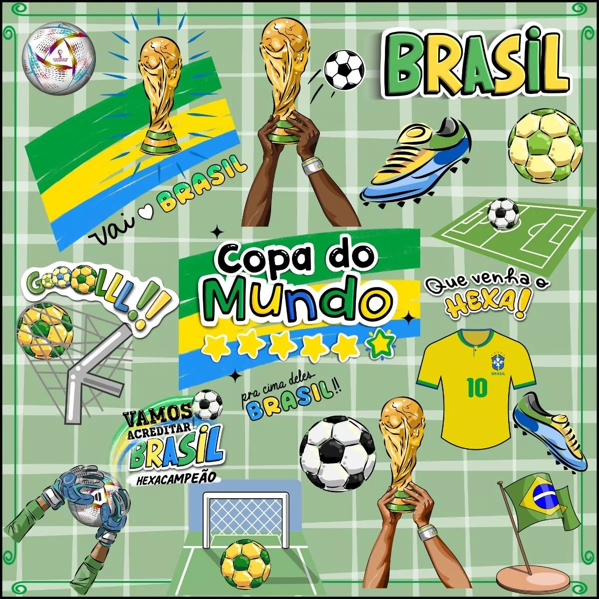 Mega Kit Digital Copa Do Mundo 2022