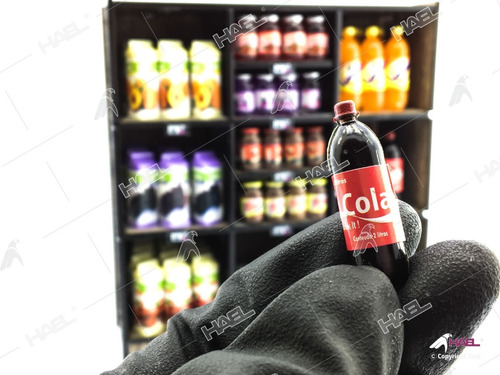 Miniatura Refrigerante Cola - Unidade