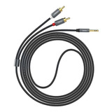 Cable De Audio Ã“ptico Doble Rca A Aux 3.5mm 1,5m