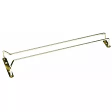 Estante Colgante De Cristal Crestware De 24 Pulgadas En Oro