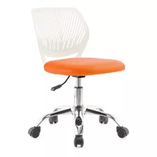 Silla De Escritorio Ads Secretarial Karly Ergonómica Plastic