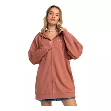 Campera Canguro Oversized Mujer Roxy Backyard Party