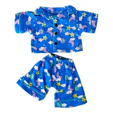 Sunny Days - Conjunto De Ropa De Oso De Peluche Azul Para L