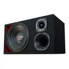 Caixa Trio 7 Driver Alto Falante Woofer Ml570 Driver/tweeter