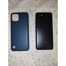 Celular Samsung A03, Color Negro 128 Gb.