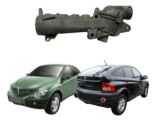 Carcaça Valvula Termostatica Ssangyong Actyon 2009 11 Usado