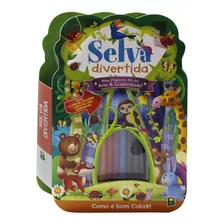 Kit Meu Pequeno Kit De Arte & Criatividade - Selva Divertida