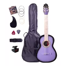 Guitarra Acústica Hecha En Paracho Con Accesorios Y Afinador