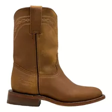 Bota Roper Casual Vaquera Para Dama En Piel Genuina