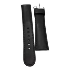 Malla Para Reloj Cuero Negro 20mm Nau217