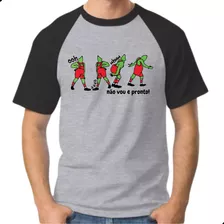 Camiseta Blusa Filme Grinch Natal Presente Roupa Frase Meme 