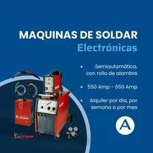 Alquiler De Máquina De Soldar