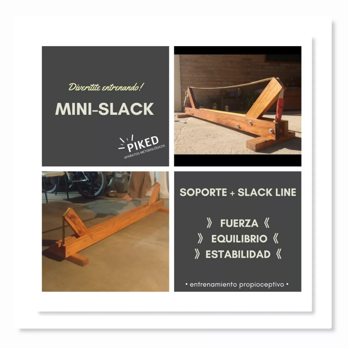 Mini Slack - Slackline - Soporte Slack