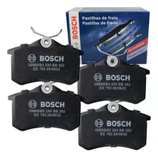 Kit 4 Pastilha Freio Traseira Polo Virtus Tcross Nivus Bosch