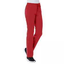 Pantalón Mujer Maevn Rojo Uniformes Clínicos