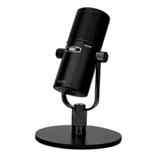 Microfone Kolt Condensador Km25u Preto Cardióide Podcast