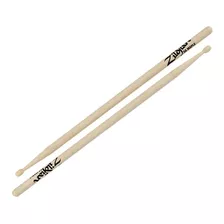 Palillos Zildjian Z5am Punta Madera Baquetas Americano Color Maple Tamaño 5a