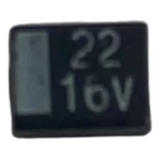 10 Peças Capacitor De Tantalo Smd 22uf X 16 V Case B