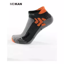 Calcetín Meikan Running Pro Grey/orange