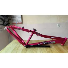 Quadro Gios 26 Frx Evo Colmeia Bike Dirt Downhill Grau Rl