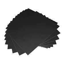 100 8 X 10 Sin Cortar Alfombrilla Matboard Negro Color