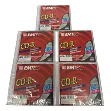 Cd-r 80 Minutos/700 Mb 1 X-52 X *novo* C/5uni