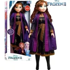 Boneca Princesa Anna Grande 82cm - Frozen 2