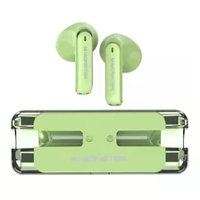 Audífonos Inalámbricos Bluetooth Monster Xkt08 De Lujo Color Verde