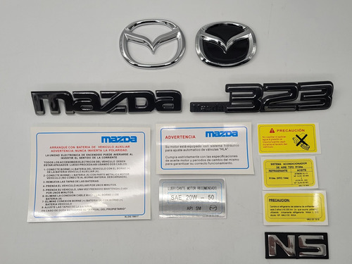 Mazda 323 Ns Emblemas Y Calcomanias  Foto 2