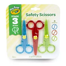 Tijeras Para Manualidades Crayola My First Safety Scissors, 