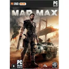 Mad Max Pc Mídia Física Novo Lacrado